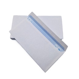 enveloppes au format DL110x220mm sans fenêtre et avec bande adhésive autocollante