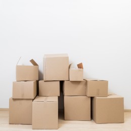 carton caisse américaine 400x300x100 mm simple cannelure marron différents formats