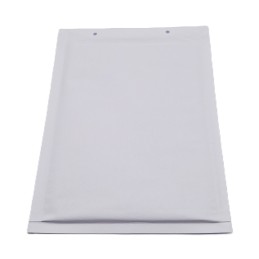 Pochettes ( enveloppes ) à bulles D/4 : 170 x 265 mm en kraft BLANC bulles 10 mm