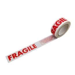 Rouleaux Adhésifs " Fragile" SILENCIEUX : 48 mm X 100 mètres