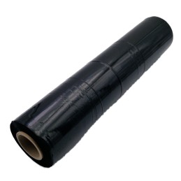 Rouleau de film étirable NOIR 45 cm x 300 mètres 17 µ